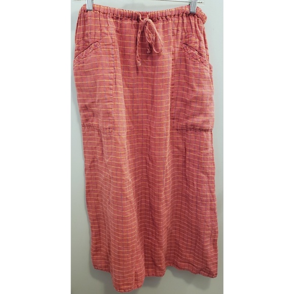 Flax Dresses & Skirts - FLAX linen maxi skirt size Large